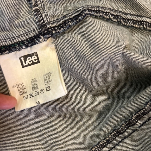 LEE Denim Blazer Size Medium - Picture 8 of 9